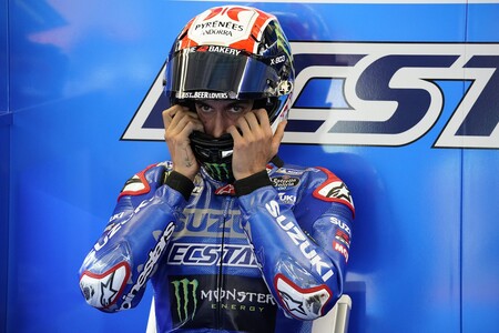 Álex Rins ha sufrido un accidente de bicicleta en Montmeló y no correrá el Gran Premio de Cataluña de MotoGP