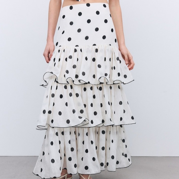 Tintoretto
Falda midi volantes