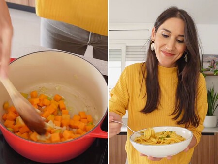 Salsa de calabaza para pasta: lista en 20 minutos, sana y facilísima