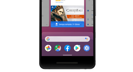 El bienestar digital de Android Q te muestra cuánto tiempo de uso te queda de una app en la vista de Recientes