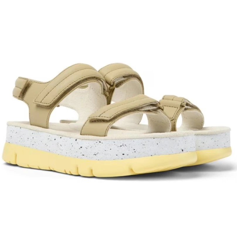 Sandalias de plataforma de mujer Camper Oruga Up