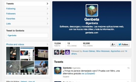 La interfaz de Twitter, o cómo provocar el caos cuando se intenta todo lo contrario