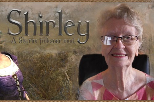 Shirley Curry / Imagem: Nexus Mods