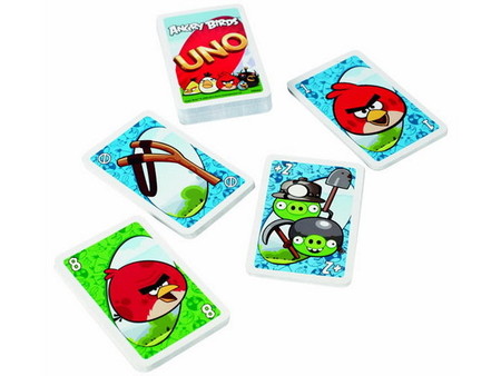 UNO, el juego de cartas versión Angry Birds