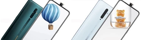 OPPO Reno2 F (左) と OPPO Reno2 z (右)