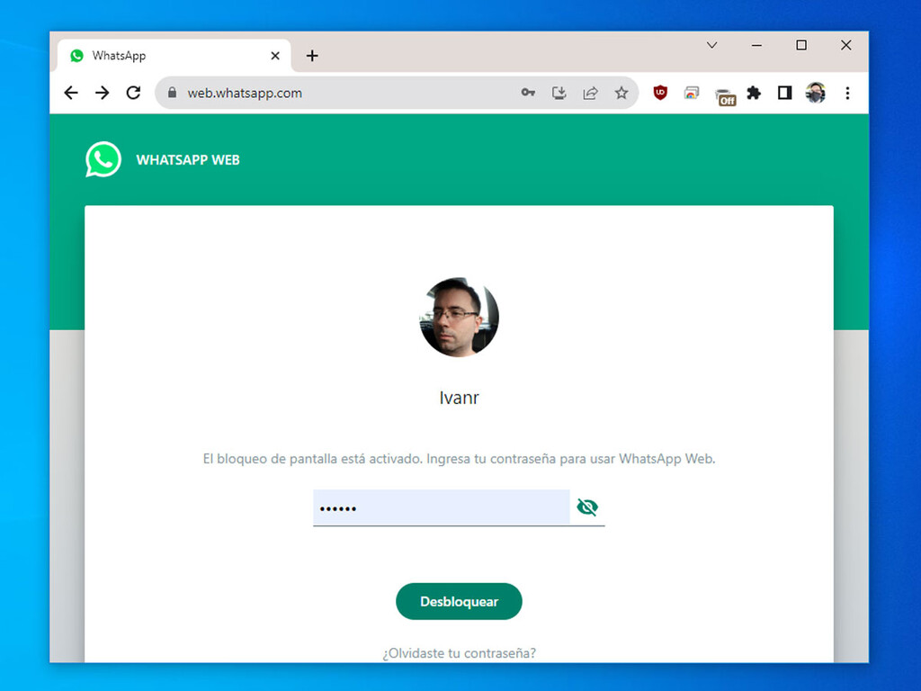 WhatsApp Web sólo para tus ojos: ahora podemos proteger nuestros chats con contraseña 
