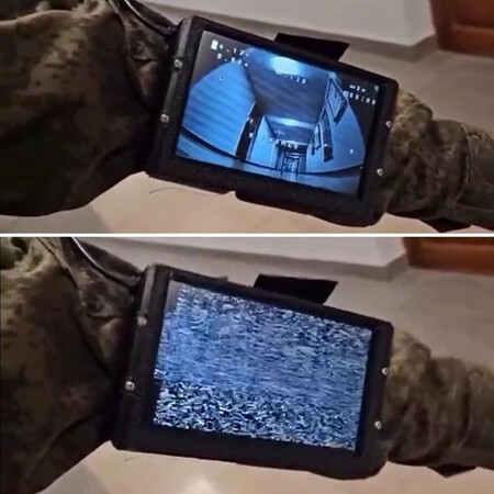 Tela montada para cada soldado