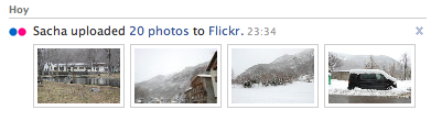 Lifestreaming en Facebook