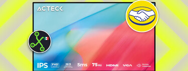 El precio de este monitor de 24 pulgadas es una ganga para todo lo que ofrece: latencia baja y tasa de refresco de 75 Hz  