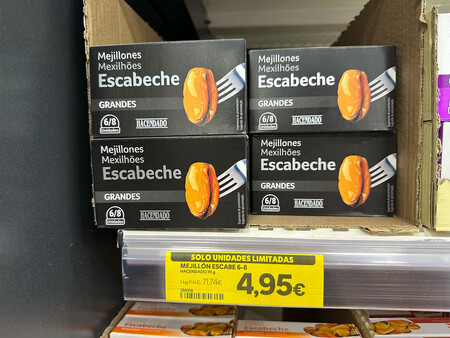 Mejillones Mercadona Grandes