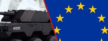 Europa ya tiene su propio tanque-robot de combate: funciona con IA y pega cañonazos sin necesidad de llevar soldados dentro 