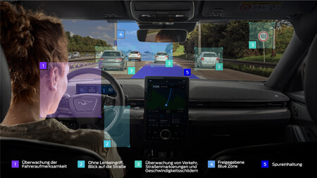 Ford Blue Cruise, sistema de conducción semiautónoma nivel 2+