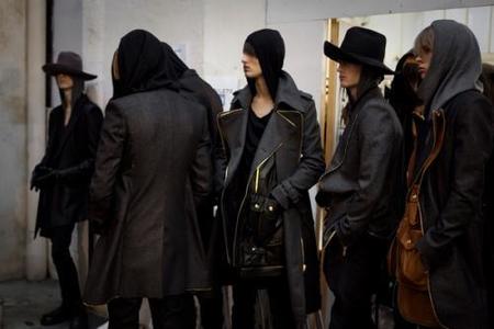 En el backstage de Jean Paul Gaultier, Otoño-Invierno 2010/2011