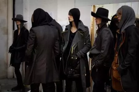 En el backstage de Jean Paul Gaultier, Otoño-Invierno 2010/2011