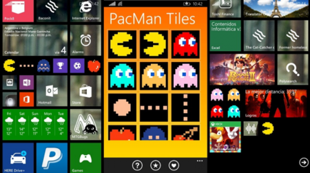 Pacman Tiles, decora la pantalla principal de tu Windows Phone con elementos de este juego