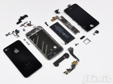 El coste por componentes del iPhone 4 asciende a 188 dólares, según iSuppli