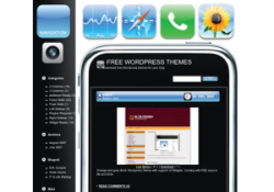 Tema iPhone para WordPress
