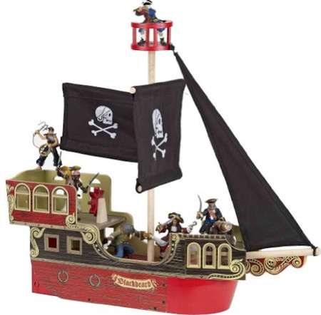 Barco pirata de Barbanegra