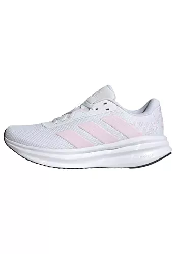 adidas Galaxy 7 Running Shoes, Zapatillas Mujer, Cloud White Clear Pink Core Black, 39 1/3 EU