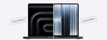 El nuevo MacBook Pro con pantalla táctil cuesta desde 3.349 euros en España: más de 1.000 euros más que su hermano "no táctil"