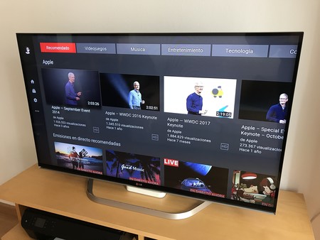 YouTube renueva el diseño de su aplicación en tvOS