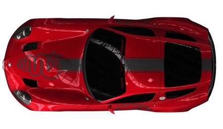 Teaser del Zagato Alfa Romeo TZ3 Corsa