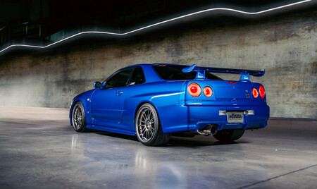 Nissan Skyline R34 GT-R de Paul Walker en 'Fast & Furious: Aún más rápido'