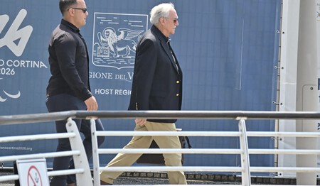 El padre de Bezos llega a Venecia