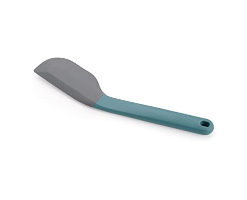 Joseph Joseph Duo Utenisilios de cocina, Espátula Cocina en silicona, Lengua Pastelera, antiadherente y adecuado para recipientes de mezcla, Azul
