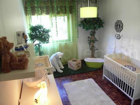 Habitación temática de bebé inspirada en Lost