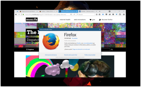 Ya puedes descargar Firefox 55, el que abre más de 1600 pestañas en 15 segundos como si nada