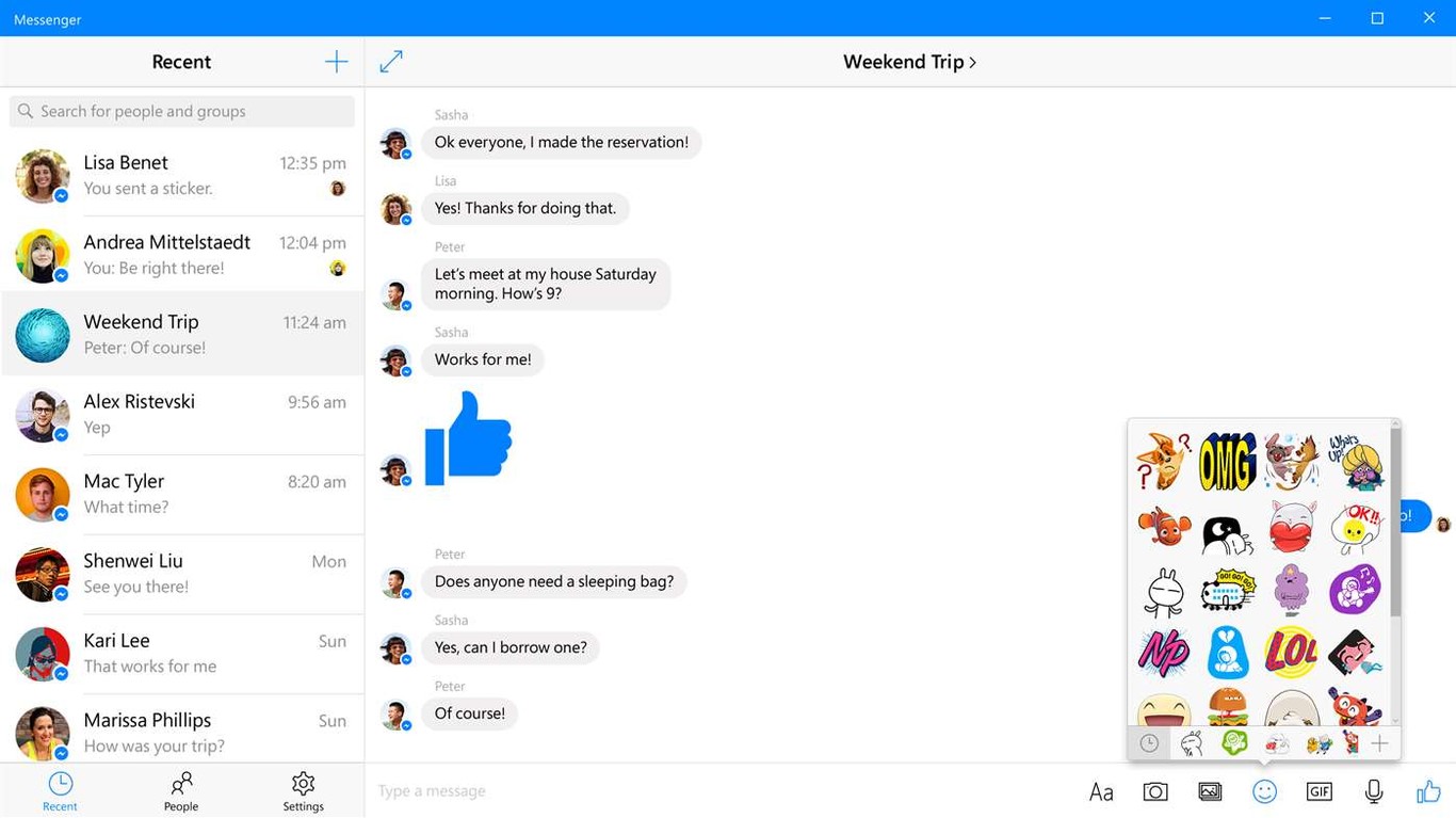 Messenger beta se actualiza para windows 10 con m s opciones para