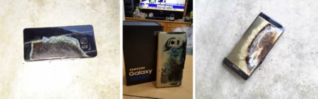 Samsung Galaxy Note 7 のバッテリーの問題