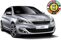 Peugeot 308, Coche del Año en Europa 2014