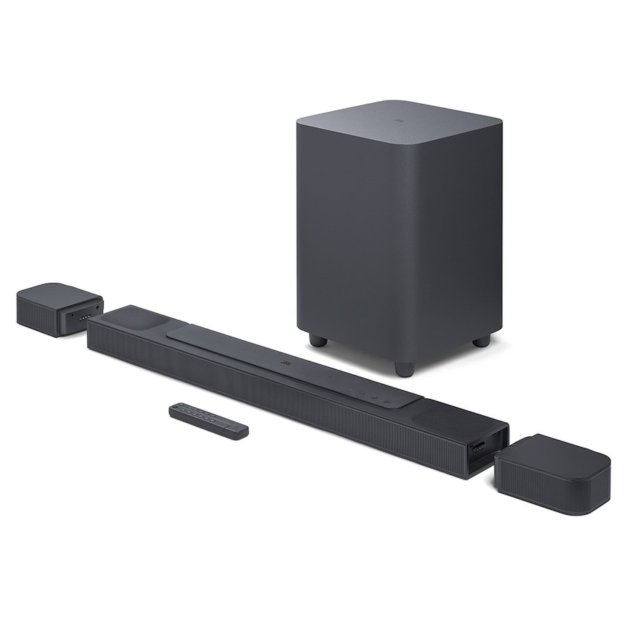JBL - Barra de sonido JBL Bar 800 con Subwoofer inalámbrico, Wi-Fi y Dolby Atmos.