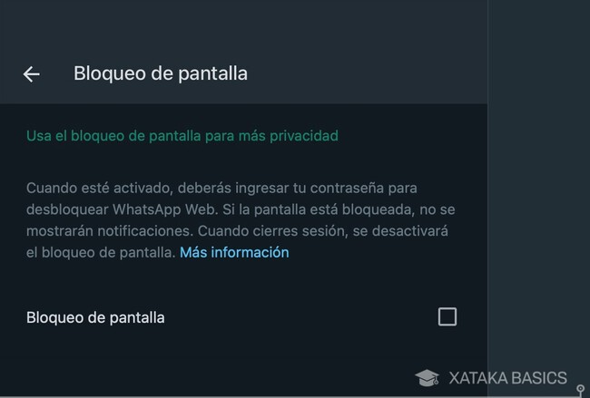Cómo poner contraseña a tu sesión de WhatsApp Web para bloquear la ...