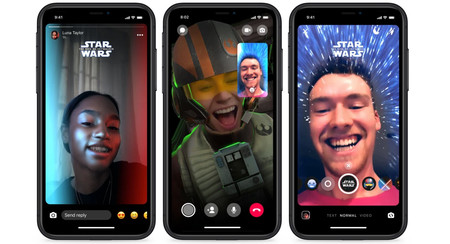 Facebook Messenger se viste de Star Wars: así puedes usar el nuevo tema, stickers y filtros de realidad aumentada