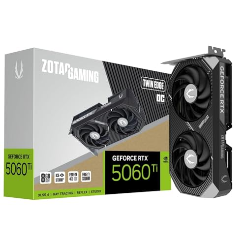 ZOTAC GAMING GeForce RTX 5060 Ti Twin Edge OC 8GB GDDR7