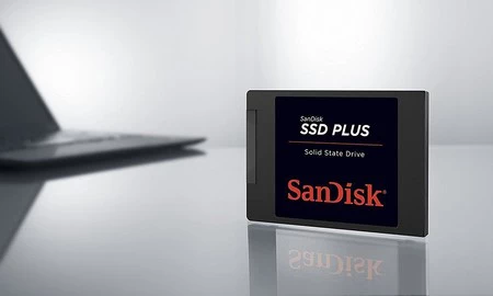 480 GB SSD por sólo 100 euros con el SanDisk SSD Plus, ahora, en Amazon