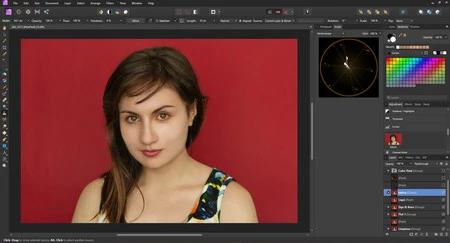 retoque labios en affinity photo