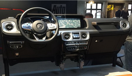 ¡Filtrado! El nuevo Mercedes-Benz Clase G tendrá un tablero mucho más moderno y cargado de tecnología