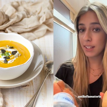 El truco que convierte una crema de calabaza en una receta antiinflamatoria según una nutricionista