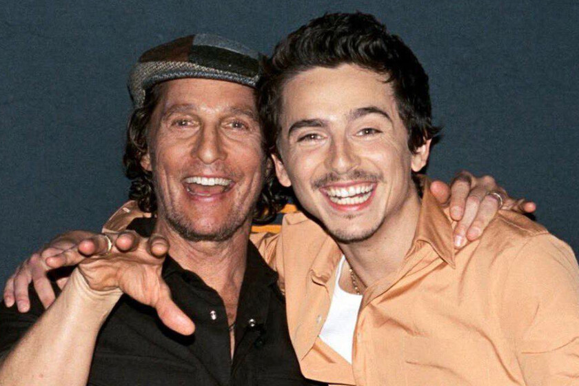 Matthew McConaughey y Timothée Chalamet tienen claro que la IA ha llegado al cine para quedarse: "Sin duda alguna, va a infiltrarse en nuestra categoría en los Óscar"