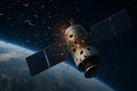 Riesgo del aumento de satélites en LEO