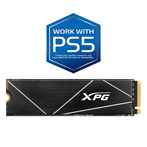 ADATA Unidad de Estado sólido XPG GAMMIX S70 Blade 512 GB PCIe Gen4x4 M.2 2280 High-End-Gaming, Black