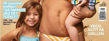 Más portadas así y menos de cuerpos perfectos una semana después de dar a luz