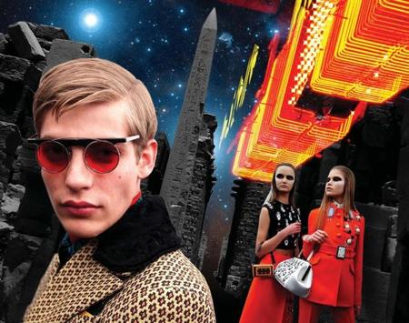 Prada Otoño-Invierno 2012/2013: El futuro y el pasado se fusionan en clave de fantasía