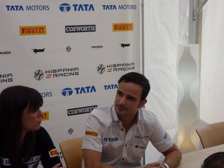 Vitantonio Liuzzi habla sobre su llegada a Hispania Racing F1 Team