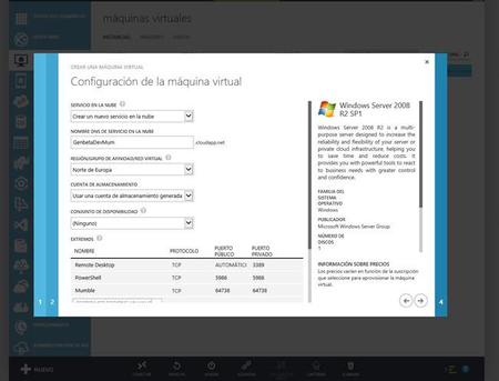 Mumble en Azure