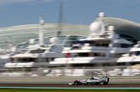 Lewis Hamilton sigue en cabeza en Abu Dabi